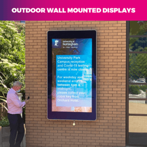 Wall Mounted Digital Signage